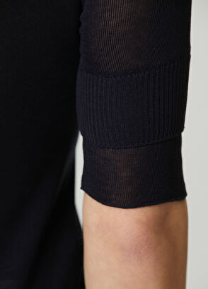 Lemaire Navy Transparent Textured T-shirt - 6
