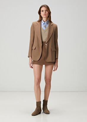 Beymen Club Camel Blazer - 3