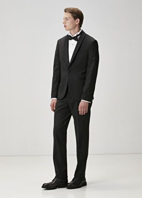 Beymen Club Black Wool Tuxedo - 4