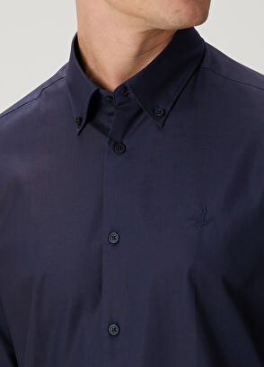 Beymen Club Comfort Fit Lacivert Gömlek - 5