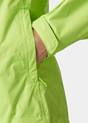 W Loke Yeşil Kadın Yağmurluk Mont 2.0 - Görsel 7