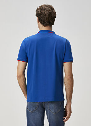 Beymen Club X Anadolu Efes Mavi Polo Yaka T-shirt - 7