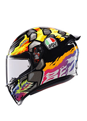 Agv K1 S Bezzecchi Kapalı Motosiklet Kaskı - 5