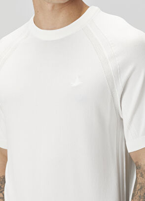 Beymen Club Kırık Beyaz Kısa Kollu Kazak - 6