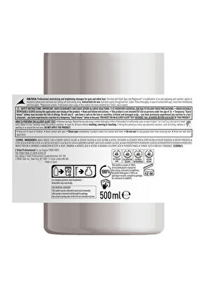 Loreal Professionnel Serie Expert Silver Mor Şampuan 500 ml - 6