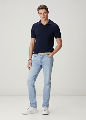 Beymen Club Navy Blue Short Sleeve Sweater - 8