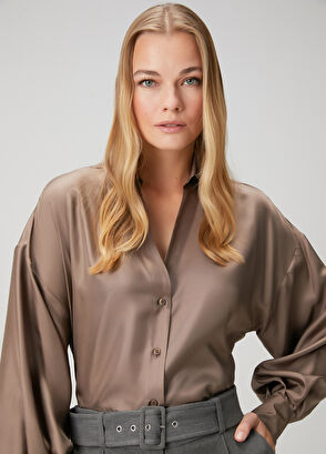 Beymen Club Vizon İpek Gömlek - 3