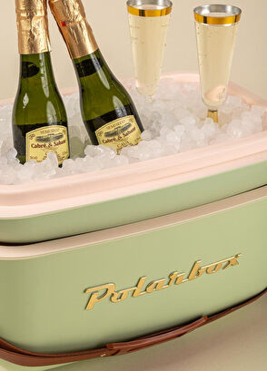 Polarbox Gold Edition Soğuk Tutucu Buzluk ve Sıcak Tutucu Olive Green Gold Thermo Çanta 12 lt - 5