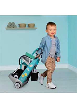 Smoby Elektrik Süpürgeli Oyuncak Temizlik Seti - 3