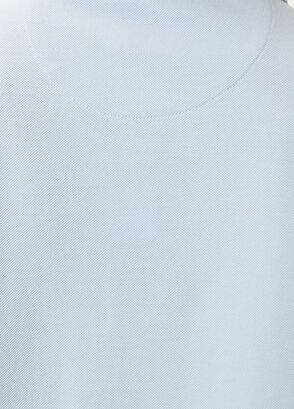 Beymen Club Light Blue White Polo Buttoned T-Shirt - 6