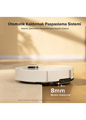 Roborock S8 Pro Plus White Smart Robot Vacuum Cleaner - 8