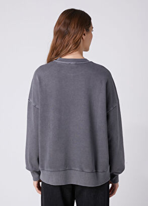 Beymen Club Anthracite Stone Printed Sweatshirt - 6