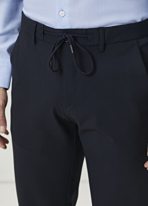Beymen Club Lacivert Kordonlu Magnetic Teknik Chino Pantolon - 4