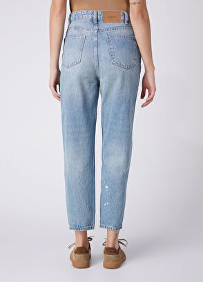 Beymen Club Blue Gold Accessory Detailed Jeans - 6