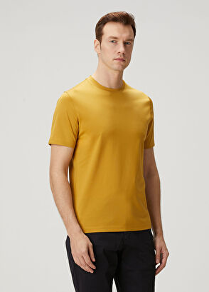 Pal Zileri Sarı Basic T-shirt - 3