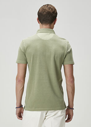 Beymen Club Comfort Fit Light Khaki Polo T-Shirt - 4