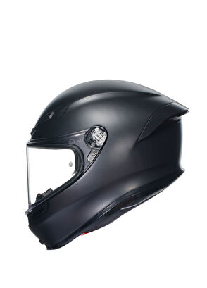 Agv K6 S Mono Matt Black Kapalı Motosiklet Kaskı - 5