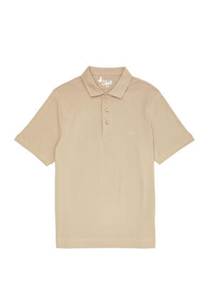 Beymen Club Comfort Fit Mink Polo Collar T-shirt - 8