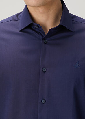 Beymen Club Comfort Fit Lacivert Gömlek - 5