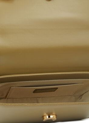 Beymen Club Haki Logo Detaylı Kadın Deri Çanta - 6