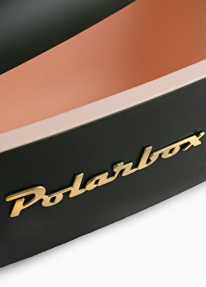 Polarbox Prinkstyle Ondas Classic Green Forest Gold Pamuk ve Deri Kayışlı Soğuk ve Sıcak Tutucu Termal Çanta 12 lt - 6