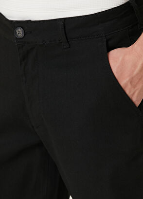 Beymen Club Black Denim Shorts - 4