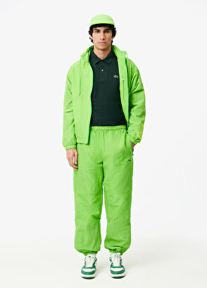 Lacoste L.12.12 Yeşil Polo Yaka Slim Fit Uzun Kollu Erkek Triko T-shirt - 4