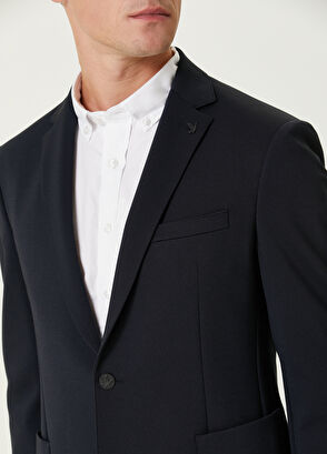 Beymen Club Navy Blue Knitted Blazer - 6
