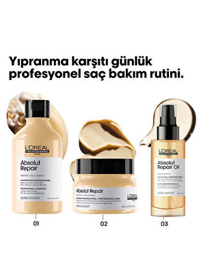 Loreal Professionnel Paris Serie Expert Absolut Repair 10 Effective Miracle Care Oils for Damaged Hair 30 ml - 4