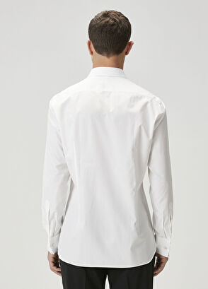 Lardini Kırık Beyaz Gömlek - 4