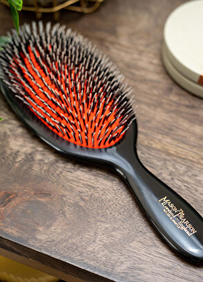 Mason Pearson Pocket Bristle Nylon BN4 Dark Saç Fırçası - 5