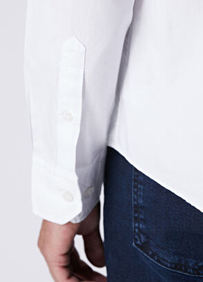 Beymen Club Comfort Fit White Oxford Shirt - 8