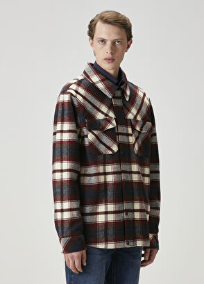 Beymen Club Red Plaid Pattern Outer Shirt - 6