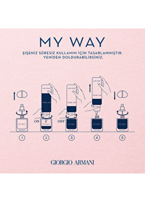 Giorgio Armani My Way 50 ml EDP Kadın Parfüm - 7