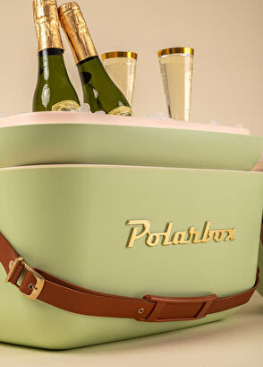 Polarbox Gold Edition Soğuk Tutucu Buzluk ve Sıcak Tutucu Olive Green Gold Thermo Çanta 12 lt - 4