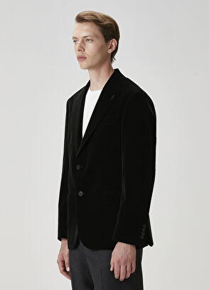 Beymen Club Siyah Kadife Ceket - 6