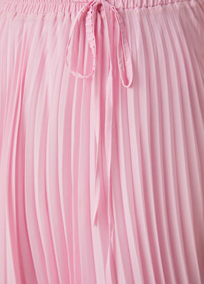 Beymen Club Pembe Pileli Midi Şifon Etek - 6