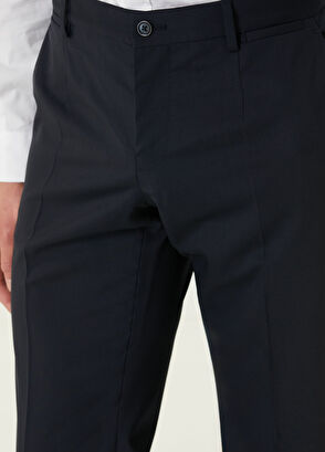 Dolce&Gabbana Martini Lacivert Yün Takım Elbise - 7