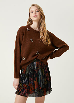 Beymen Club Brown Stone Detailed Sweater - 3