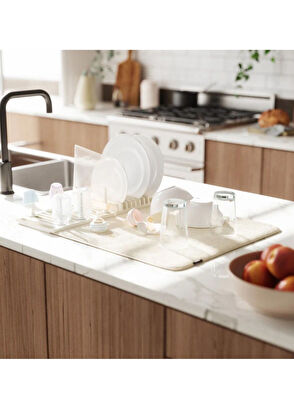 Umbra Udry Peg Sistemli Krem Rengi Bulaşıklık - 3