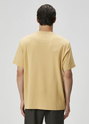 Beymen Club Relax Fit Camel Hair Basic T-Shirt - 5