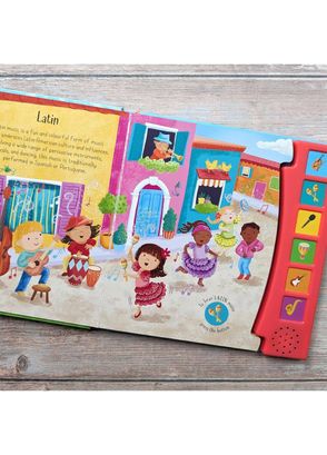 North Parade Publishing - Listen To The Music 6 Button Sound Book ...