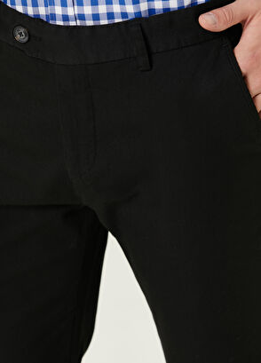 Beymen Club Slim Fit Siyah Chino Pantolon - 4