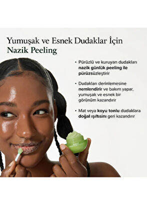Fully Green Tomato Smoothie Lip Scrub Dudak Peelingi - 5