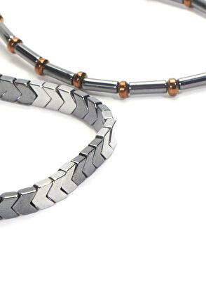 Beymen Club Silver Nikel Taşlı 2li Erkek Bileklik - 3