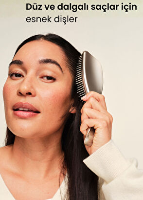 Tangle Teezer The Ultimate Detangler Chrome Champagne Gold Hairbrush - 4