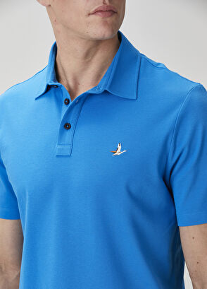 Beymen Club Comfort Fit Kobalt Polo Yaka T-shirt - 7