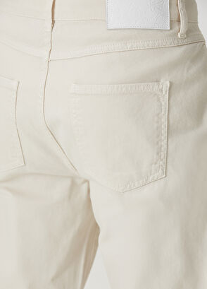 Beymen Club Slim Fit Kırık Beyaz Spor Pantolon - 5