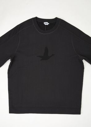 Beymen Club Anthracite Goose Logo Oversized Sweatshirt - 6