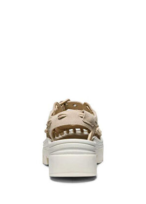 Keen UNEEK PLT Safari Star White Unisex Mary Jane Sandals - 5